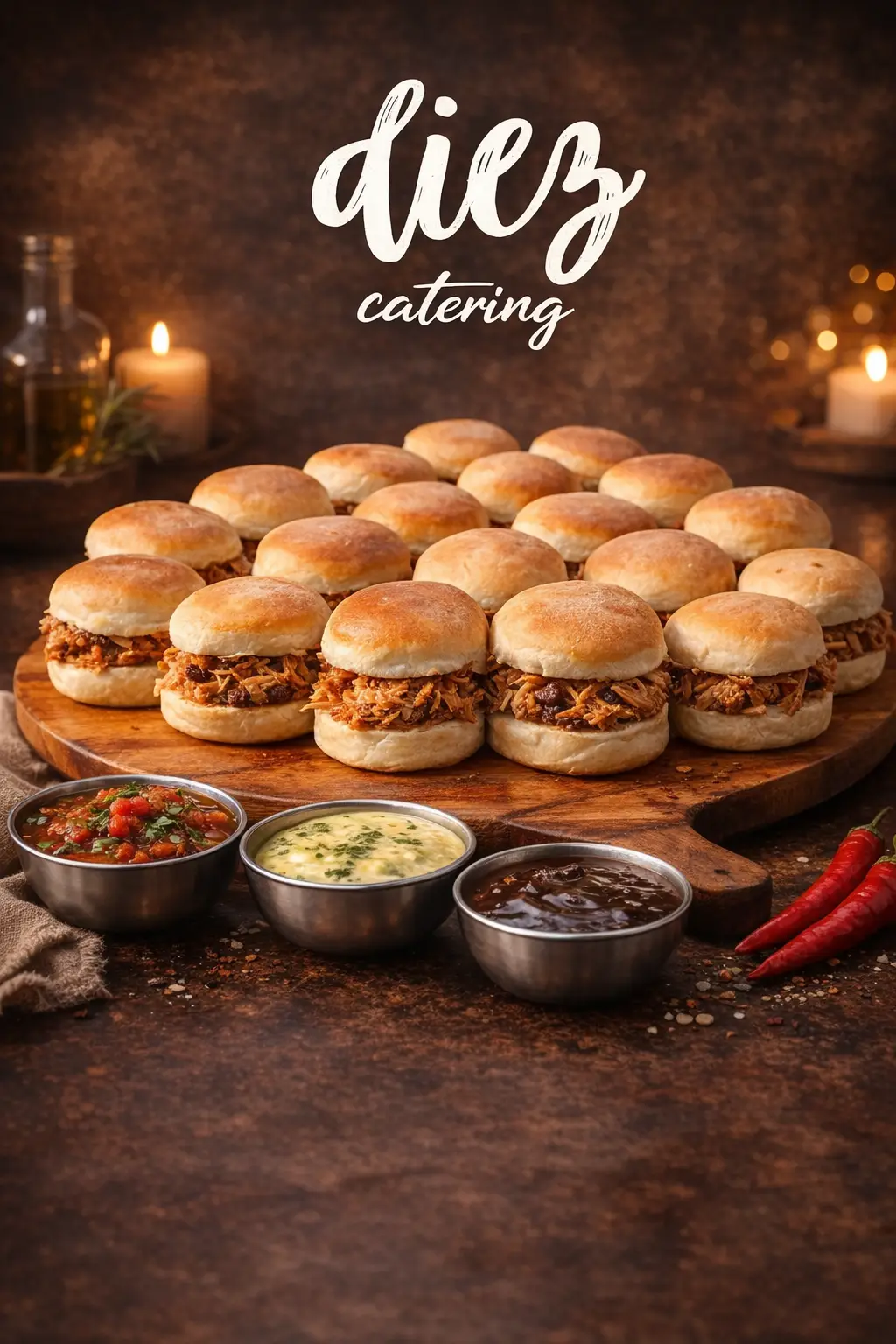 Servicio de pernil en vivo